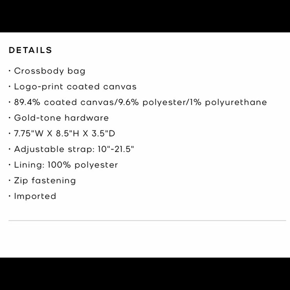 Sold Michael Kors Jet Set flight xbody bag - Picture 7 of 7